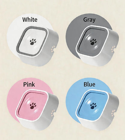 Floating Pet Bowl 1L Pet Water Dispenser ABS Plastic Pet Drinking Bowl Keeps Fur Dry for Long-Haired Pets Drinking Dispenser