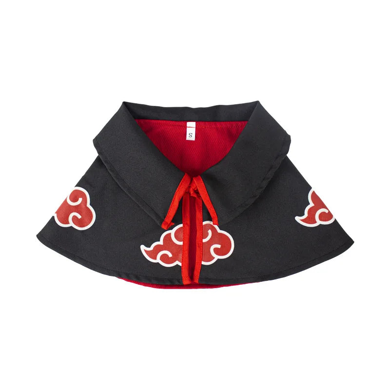 Cat Clothes Akatsuki Organization Cloak Dog Cape Small Dog Cos Ninja Dress Pet Costume Party Decoration Photo Props