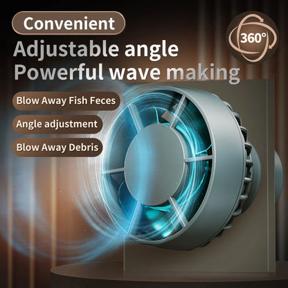 Jebao Jecod DLW Series Aquarium Smart Wave Maker Flow Pump with WiFi LCD Controller for Fish Tank