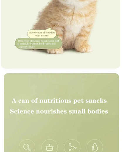 Canned cat snacks canned dog beef canned chicken canned pet wholesale pet snacks