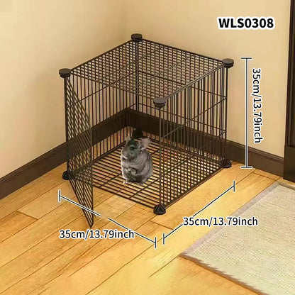 Hamster Cage for Home Use, Luxury Villa for Golden Hamsters, Small Chicken Breeding Observation Cage, Empty Cage