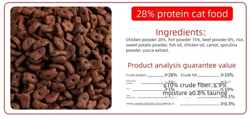 Cat food manufacturers into cats kittens universal fresh meat without grain full price bulk cat staple food 500g