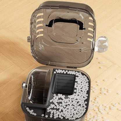 Hamster Travel Carrier Double-Layer Breathable Case Small Hamster Cage With Handle For Guinea Bunny Mice Dwarf Chinchillas