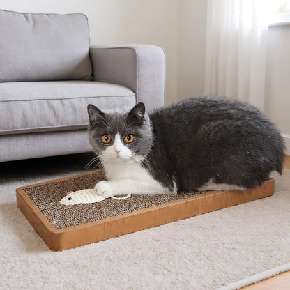 1 Set Cat Scratcher - Indoor Cat Scratcher Pad & Scratching Posts, Ideal Cat Toys for Claw Maintenance