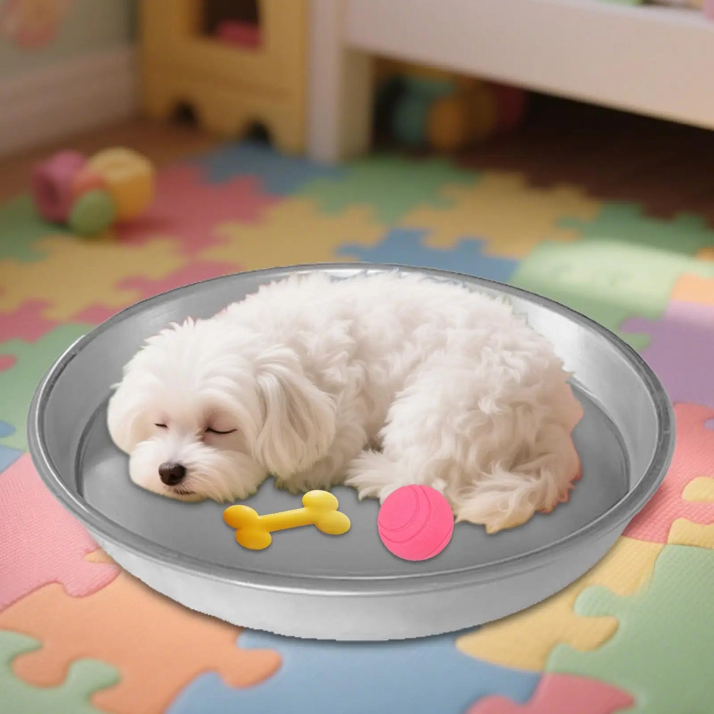 Aluminum pet cooling bed Say goodbye to the hot weather Strong and scratch-resistant tear-resistant durable pet bed supplies