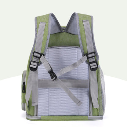 Expandable Large Capacity Pet Cat Carrying Bag Breathable Backpacks For Small Dogs Cats Outgoing Travel Airline Transport