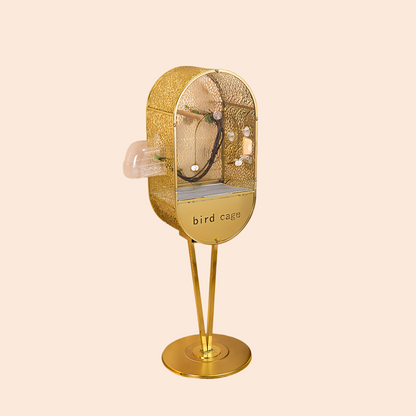 Large Bird Cages Canaries Parrot Houses Luxury Decorative Display Birds Cage Interior Transparent Parakeet Habitats Villa