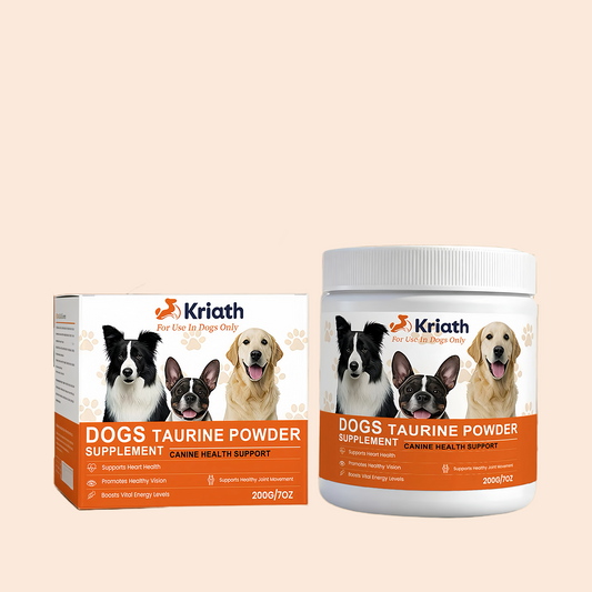 Dogs Taurine Powder Support Heart Health Boosts Vital Energy Levels Maintain Healthy Joint Movement Daily Nutrition Supplements