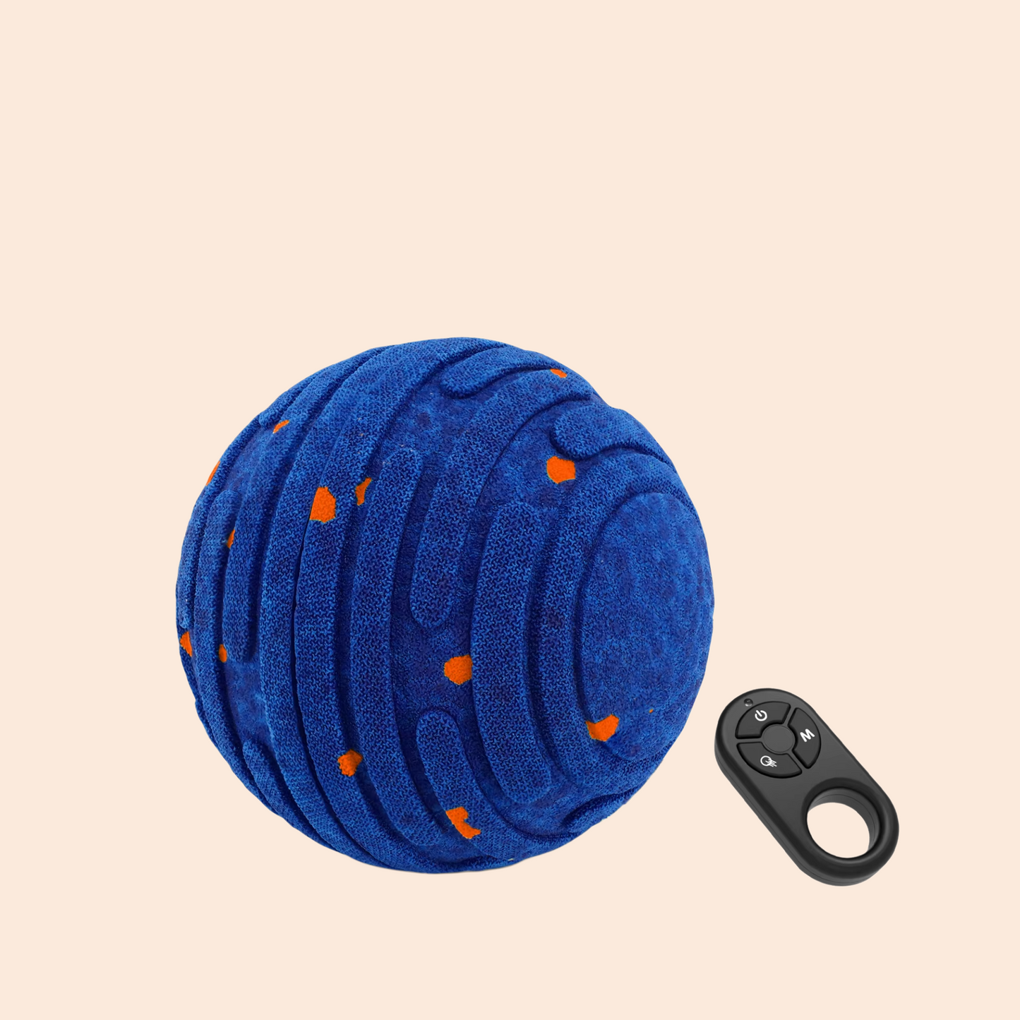 Smart Interactive Dog Toy, Indestructible E-TPU Toy Ball for Aggressive Chewers, Automatic Moving, Rechargeable Ball for Small/M