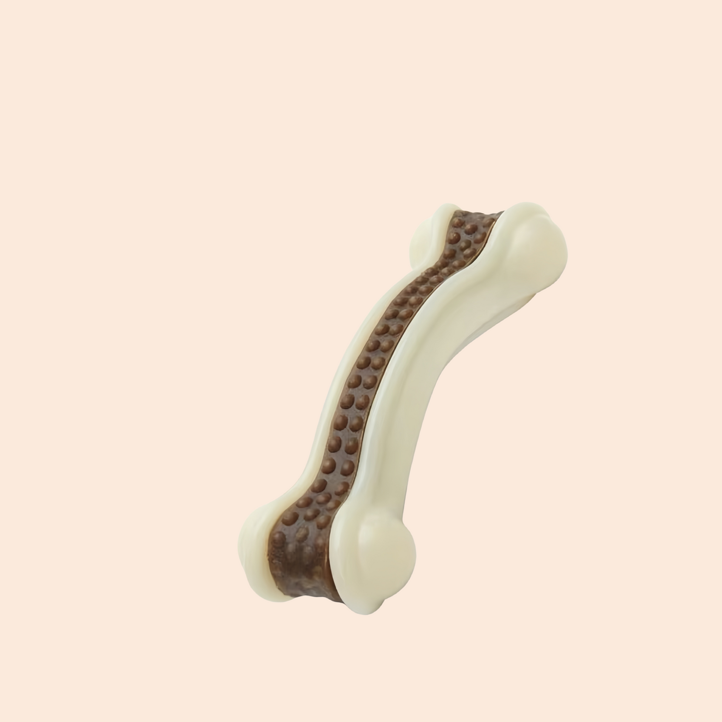 1pcs Dog Toys Eat Play Nylon+Leather Bone Stick Teething Stick Dog Toy Bite Gum Bone Resistant Bite Chewing Pet Supplies