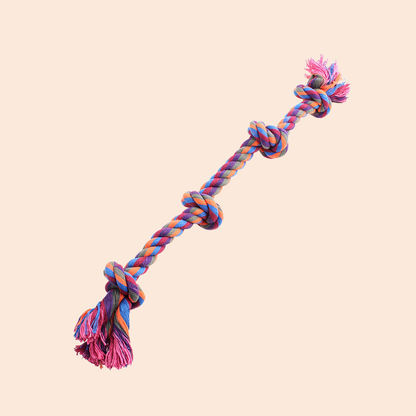 Dog Bite Rope Toys Pet Grind Tooth Toys Cotton Rope Material Harmless Dogs Tooth Cleaning Toys Pet Dog Rope Toys