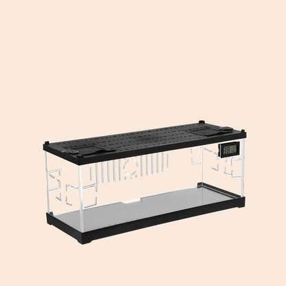 Transparent Reptile Pet Breeding Box Crawling Pet Feeding Box Lizard Silkworm Scorpion Beetle Insect Box Pet House Acrylic Cage