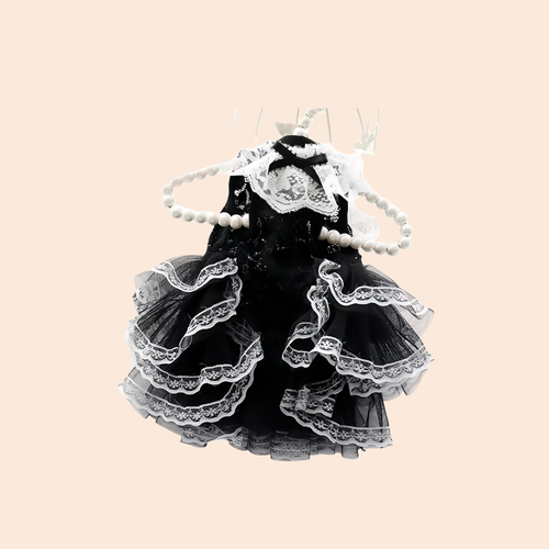 Cat Princess Dresses Dog Lace Mesh Dress Spring/Summer Thin Clothes for Small Dogs Cats Pets Sweet Clothing